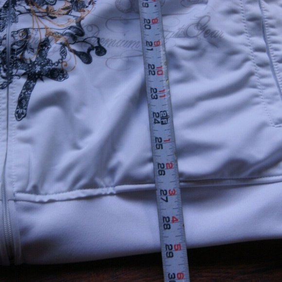 MMA Elite Black & White Track Jacket size XL - Picture 6 of 8